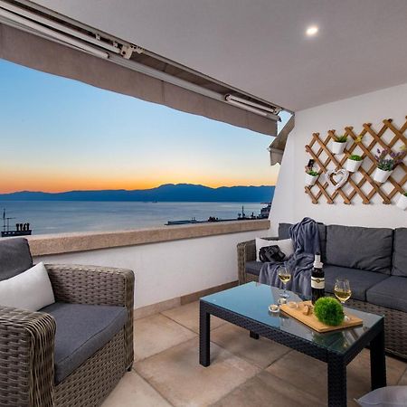 Lux Apartment Sky View Rijeka Ngoại thất bức ảnh