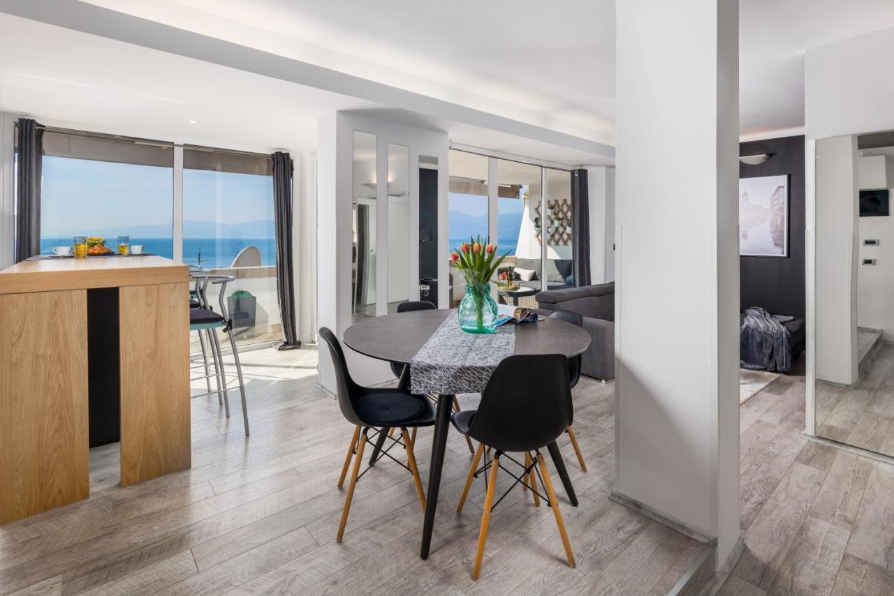 Lux Apartment Sky View Rijeka Ngoại thất bức ảnh