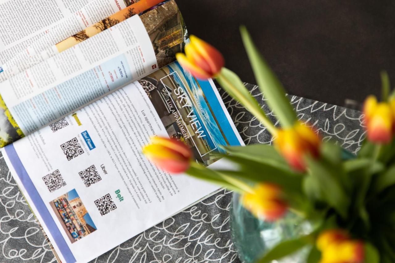 Lux Apartment Sky View Rijeka Ngoại thất bức ảnh